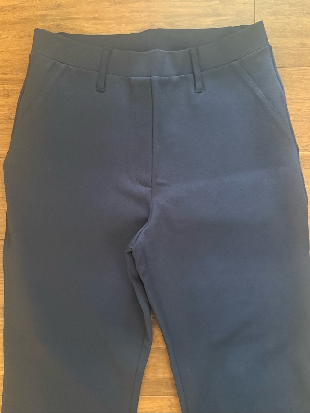 NWT Quince Ultra-Stretch Ponte Straight Leg Pants - Picture 3 of 11